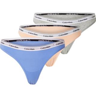 Thong 3Pk Glacier/Melon Frenzy/Gry Hthr (L)