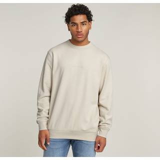 G-Script Logo Sweater - White - Men