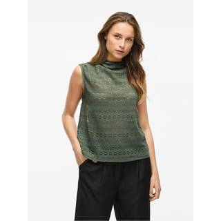 High Neck Top Uden Ærmer