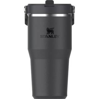 Stanley IceFlow™ Flip Straw Tumbler vandflaske i rustfrit stål Black 2.0 600 ml - 600 ml