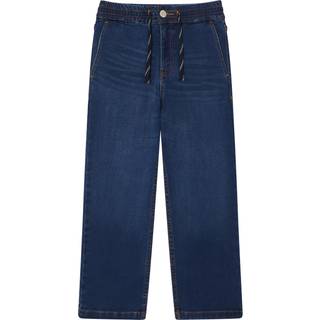 Monsoon Monsoon Blue Drawstring Straight Jeans