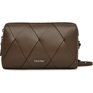 Woven Crossbody Camera Bag - Green - One Size