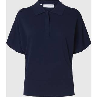 Kortærmet Strikket Poloshirt