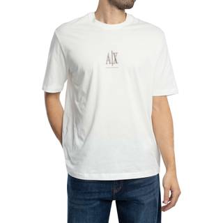 Giorgio Armani Exchange T-shirt Off White Str.  XXL