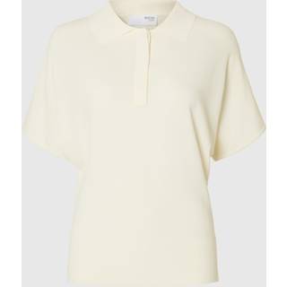 Kortærmet Strikket Poloshirt