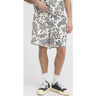 Solid SDLIAM Aop Elas. Shorts - L - off white