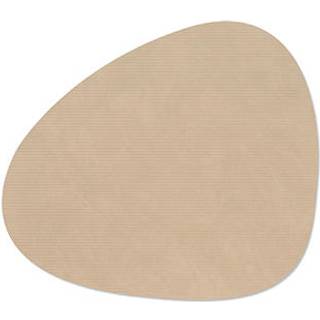 LIND DNA Corduroy dækkeserviet curve L Sand