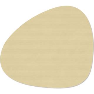 LIND DNA Corduroy dækkeserviet curve L Lemon Sorbet