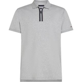 Regular Fit Zip Placket Polo Shirt