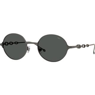 Diesel DL1008 100987 49 Solbriller Mænd Gunmetal - Matte Gunmetal - 49mm
