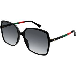 Gucci GG0544S 007 57 Solbriller Kvinder Black - Black - 57mm