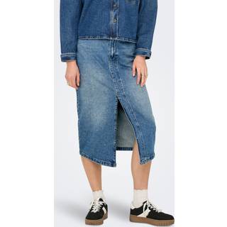 Onlenya Denim Midinederdel