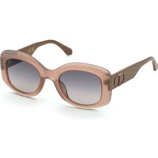 Twinset Kvinde STW098 06PJ Solbriller Acetat Violet Violet Geometrisk Normal Skygge