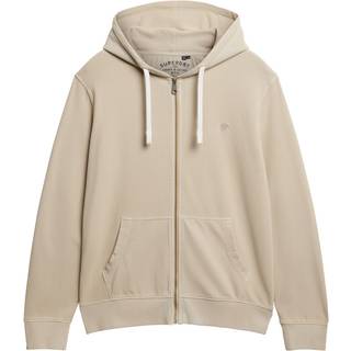 Superdry Superdry Natural Classic Essential Zip 100% Cotton Hoodie