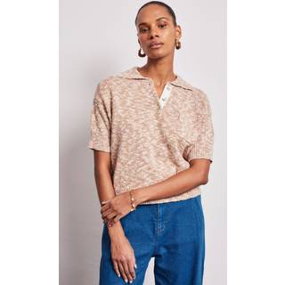 Vivere Anais Knitted Pocket Polo-skjorterSmall