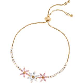 Jon Richard Jon Richard Gold Tone Floral Toggle Bracelet