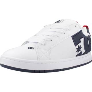 DC Court Graffik Skatesko - 8.0 - white/navy/red