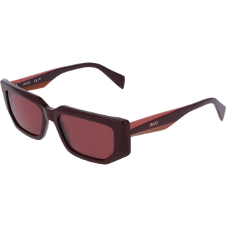Liu Jo Kvinde LJ812S 601 Solbriller Acetat Bordeaux Brun Firkantet Normal