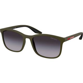 Prada Linea Rossa PS A08S 15X09U 56 Solbriller Mænd Grøn - Matte Green - 56mm