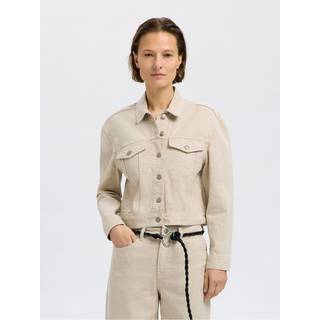 Cropped Denimjakke