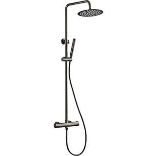 Brusesæt m/termostat Ø250 mm gunmetal