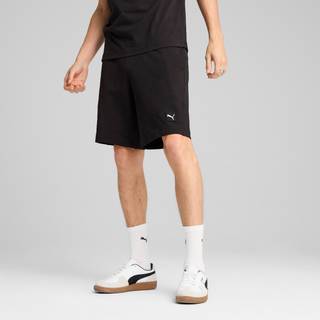 Men&#39;s Puma Essentials Elevated 9&#34; Shorts, Black, Size L, Clothing - Black - L