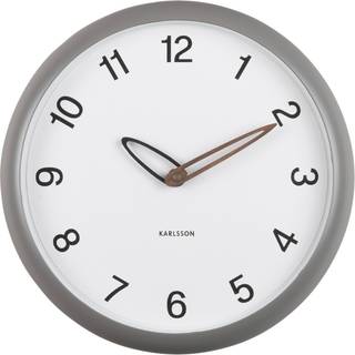Karlsson Bella Vægur KA6043GY - Unisex - 30 cm - Quartz