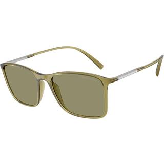 Giorgio Armani Mand AR8231U 62402A Solbriller Injiceret Grøn Grøn Pillow Normal
