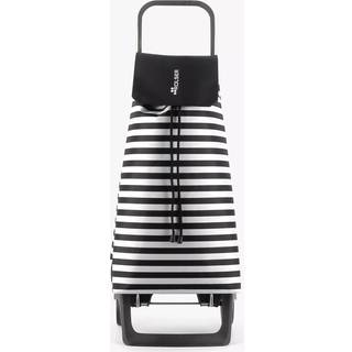 Rolser Joy Marina - Indkøbsvogn Sort/Hvid Stribet, Indkøbsvogn