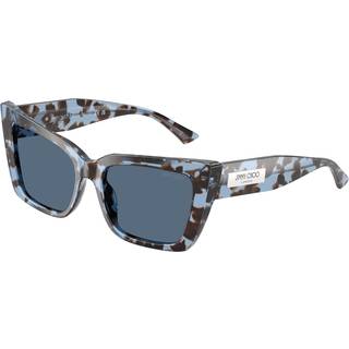 Jimmy Choo Kvinde JC5041 506980 Solbriller Acetat Blå Blå Sommerfugl Normal