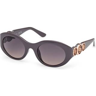 Guess Kvinde GU00198-H 20B Solbriller Injiceret Grå Røg Rund Normal