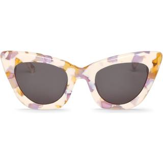 Mr. Boho Tabarca BGM5-11 50 Solbriller Kvinder Brun - Pattern White Purple Brown - 50mm