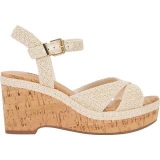 Dune London Kelulu Cork Cross Wrap Kilehæle SandalerEU 38 (UK 5)
