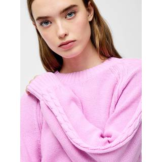 French Connection French Connection Pink Lily Cable Jumper