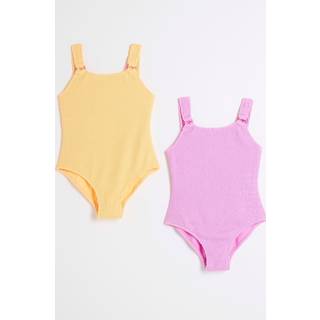 River Island River Island Yellow Girls Swimsuits 2 Pack