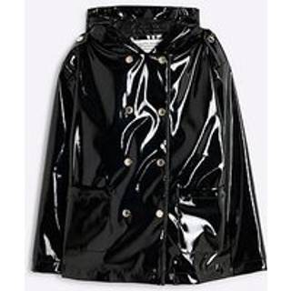 River Island River Island Black Girls Military Raincoat