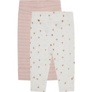 Hust&Claire Luca 2-pak Leggings Peach Dust 56 cm  Lyserød  56 cm  unisex