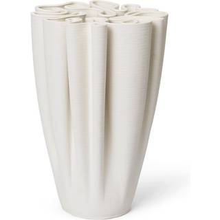 Ferm Living Dedali Vase H11 Cm Offwhite - Vaser Stentøj Off-White - 1104271034