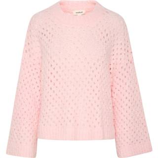 Soaked In Luxury Slbabbette Mesh Pullover Strik 30407892 Ballerina (SMALL)