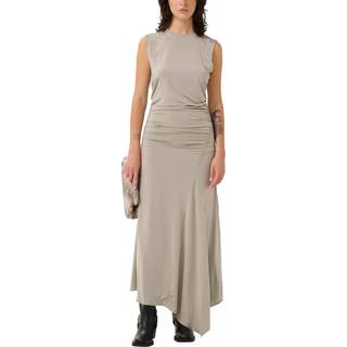 Gestuz Gzlaily Long Dress Kjoler 10909967 Rock Ridge (SMALL)