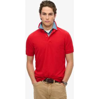 Superdry Superdry Red City Pique Polo Shirt