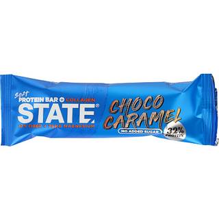 Proteinbar m. chokolade- og karamelsmag