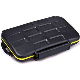 JJC Memory card case for 8x SD card - shock and water resistant