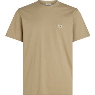 Calvin Klein - Woven Regular Tee - T-shirts til mænd - Tree House - S