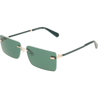 Calvin Klein Mand CKJ25206S 720 Solbriller Metal Guld Firkantet Normal