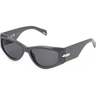 Police Kvinde SPLR25E NEW DAWN 3 03NN Solbriller Acetat Røg Geometrisk Normal