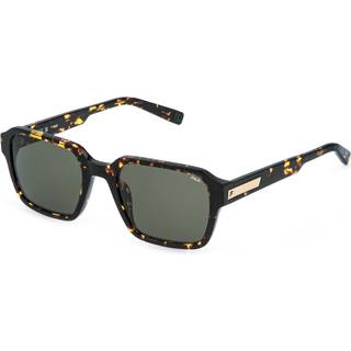 Fila Mand SFIA12 779 Solbriller Acetat Havana Grøn Geometrisk Normal