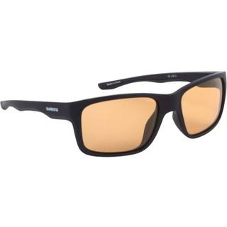 Matte Black Polarized Solbriller – Yellow