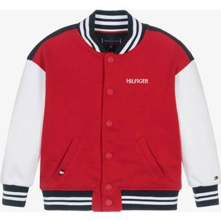 Colour-Blocked Oversized Bomber Jacket