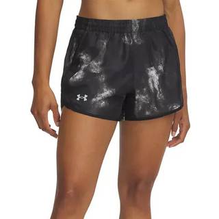 Under Armour Fly-By Printed Women's 3" Shorts Black / Reflective M